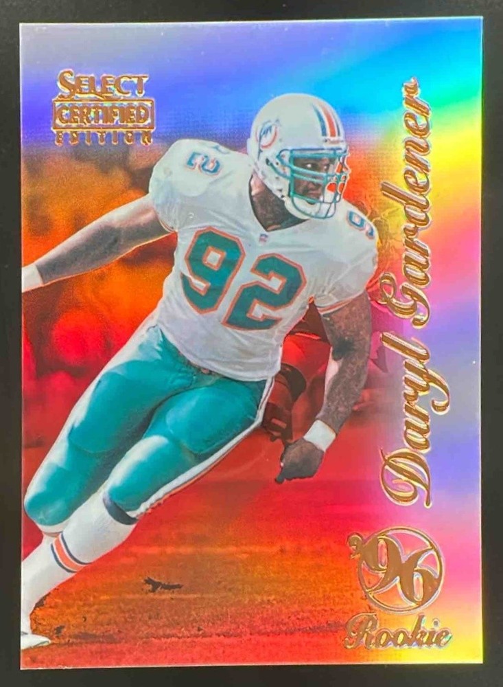 1996 Pinnacle Select Certified Mirror Red #106 Daryl Gardener
