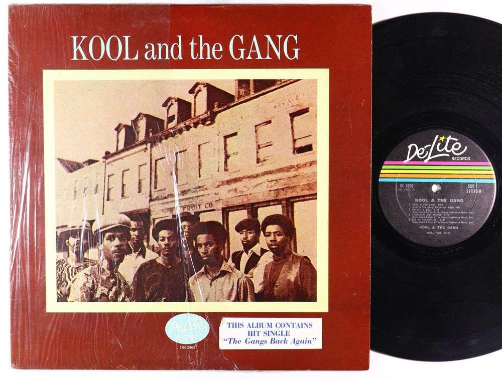Kool & The Gang - S/T LP - De-Lite OG Press Shrink