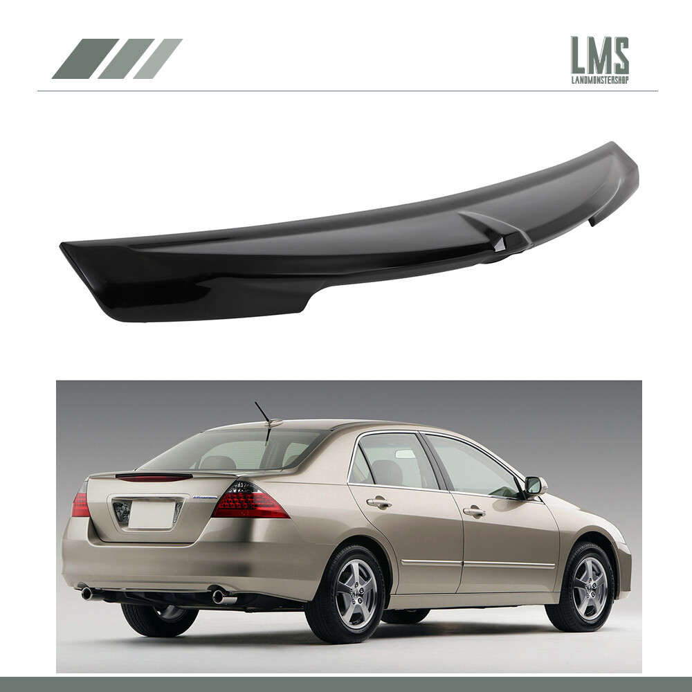 Duckbill Rear Spoiler Fits 2006-2007 Honda Accord Sedan Glossy Black New