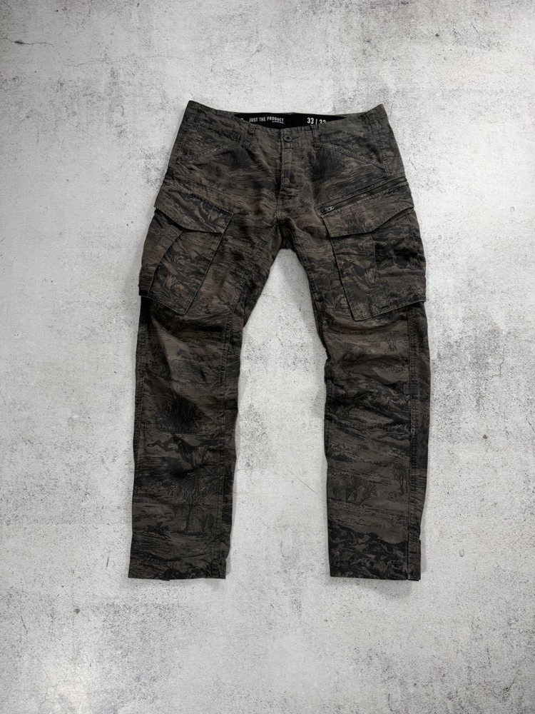 G-Star Raw Rovic Zip 3D Tapared Cuffed Men's Pants Camo Hunting Cargo Trousers