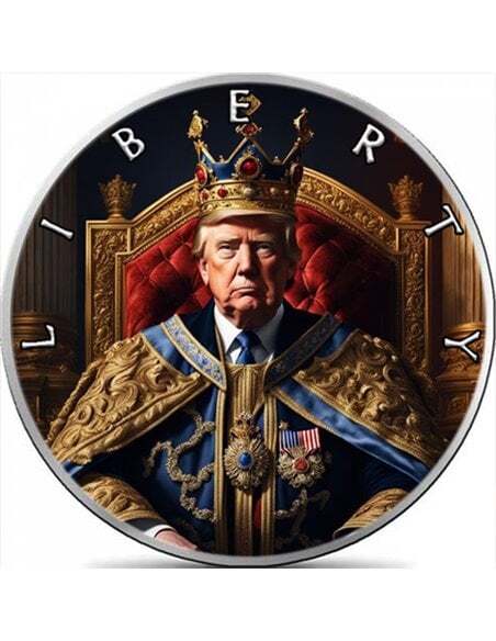 KING TRUMP Donald Presidential Election Kennedy Half Dollar Coin USA 2024