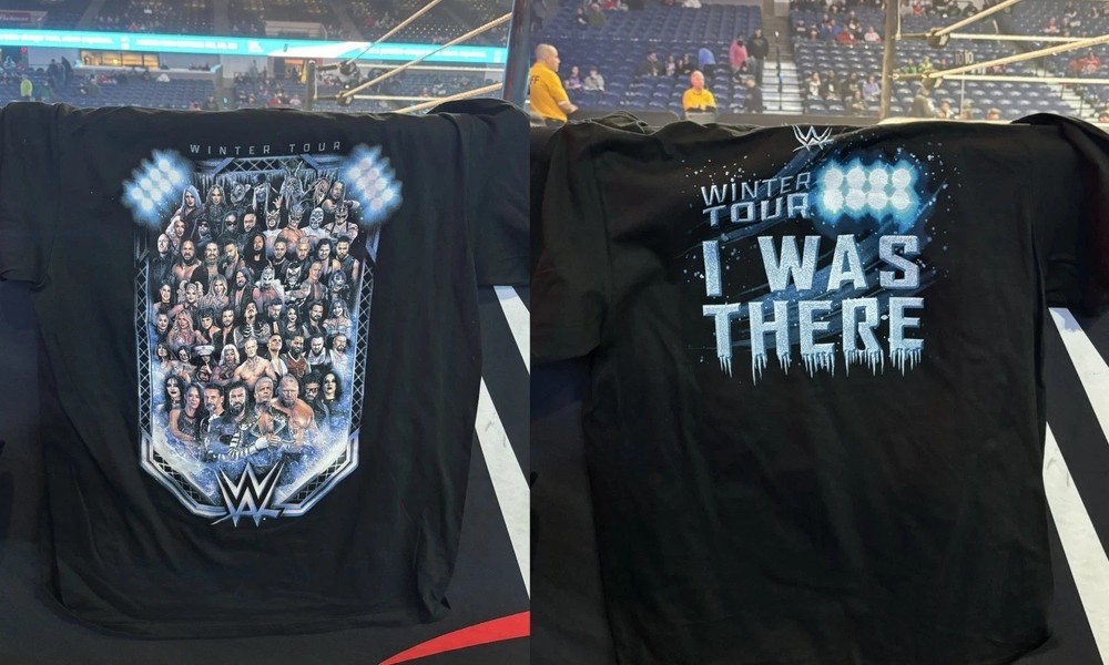 SALE! WWE Holiday WInter Tour 2025 2026 I Was There Merch T-shirt, FAST SHIP