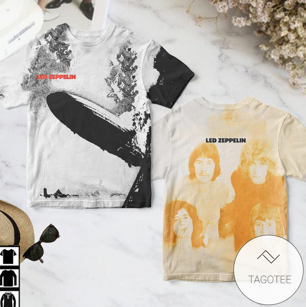 Led Zeppelin’s Self-titled Album AOP 3D T-Shirt