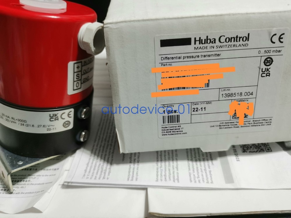 1PCS NEW 652.93410000001 0-500mbar Pressure Transmitters DHL/FedEx