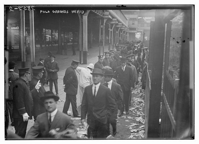 Photo:Polo Grounds New York NY 1913 World Series First Game Baseball Crowd