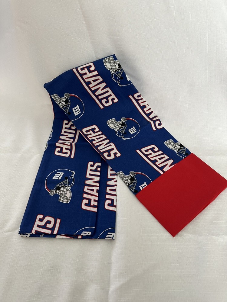 New York Giants Handmade Pillow Cases Queen Sz