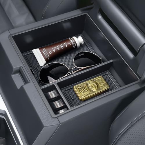Center Console Organizer Suitable For Toyota 4Runner 2025-2026 Armrest Storage B