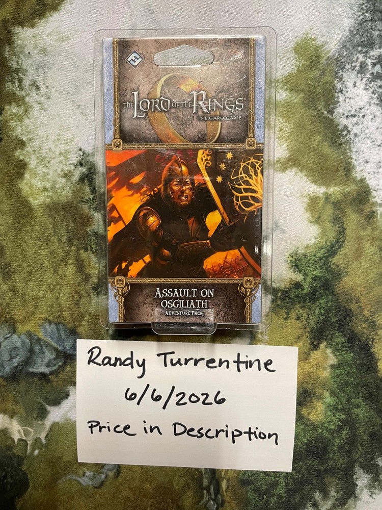 Assault on Osgiliath Adventure Pack The Lord Of The Rings The Card Game FFG Lcg