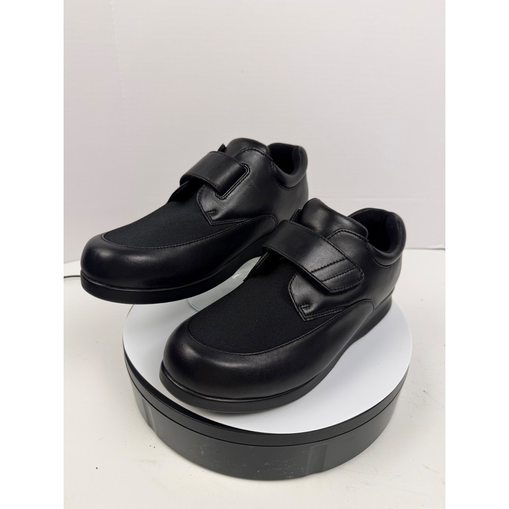 DREW Orthopedic Black Stretch Adjustable Strap Walking Shoes Women's 9 Medium