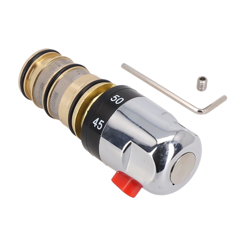 Brass Thermostatic Bath Mixer Shower Tap Replacement Cartridge Valve