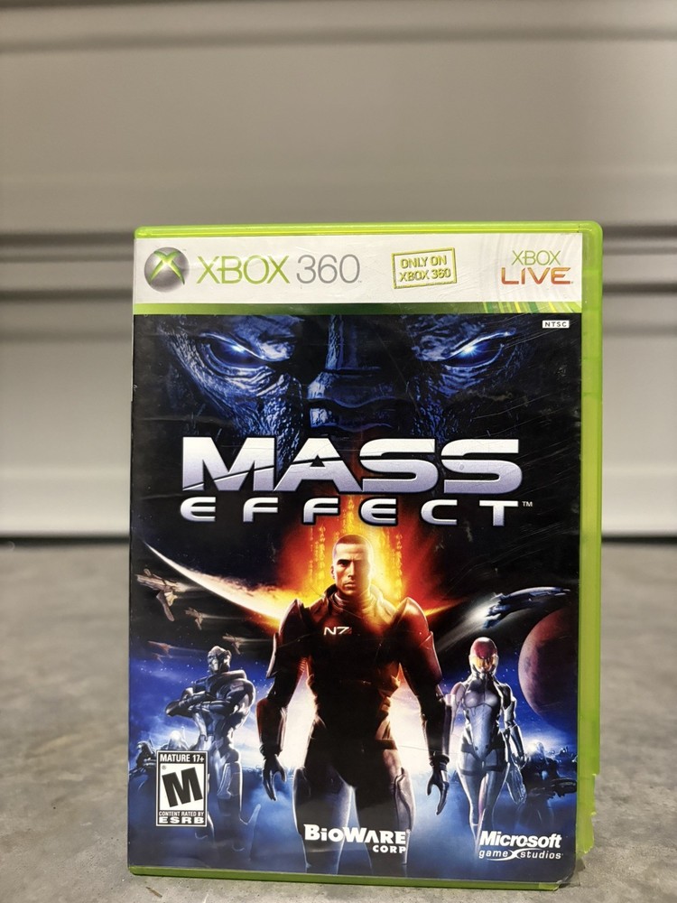 Mass Effect Microsoft Xbox 360 CIB Complete & Free Shipping Fast Ship