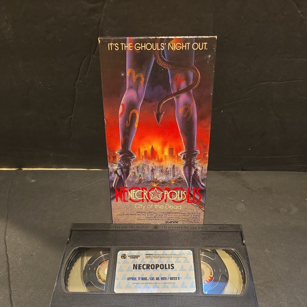 Necropolis City Of The Dead VHS Vestron 80s Horror Slasher #27