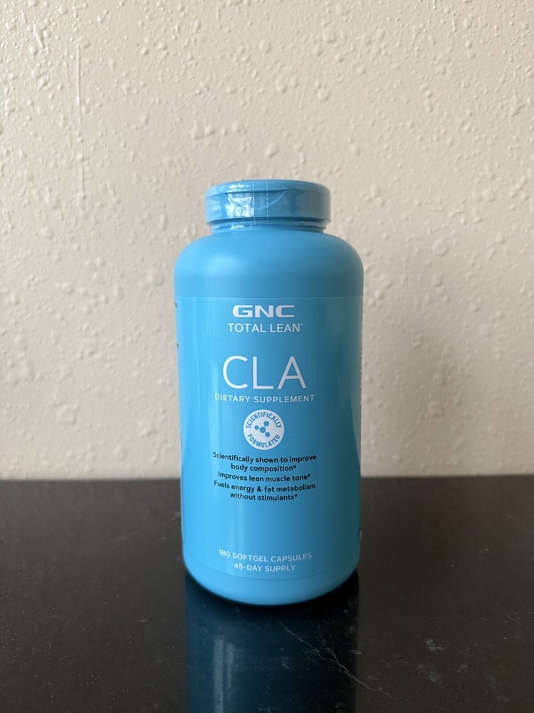 GNC Total Lean CLA | Improve Body Composition & Lean Muscle Tone, 180 Softgels