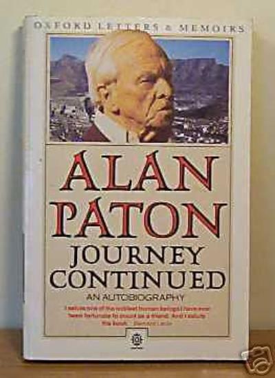 JOURNEY CONTINUED: AN AUTOBIOGRAPHY (LETTERS MEMOIRS) By DAVID P