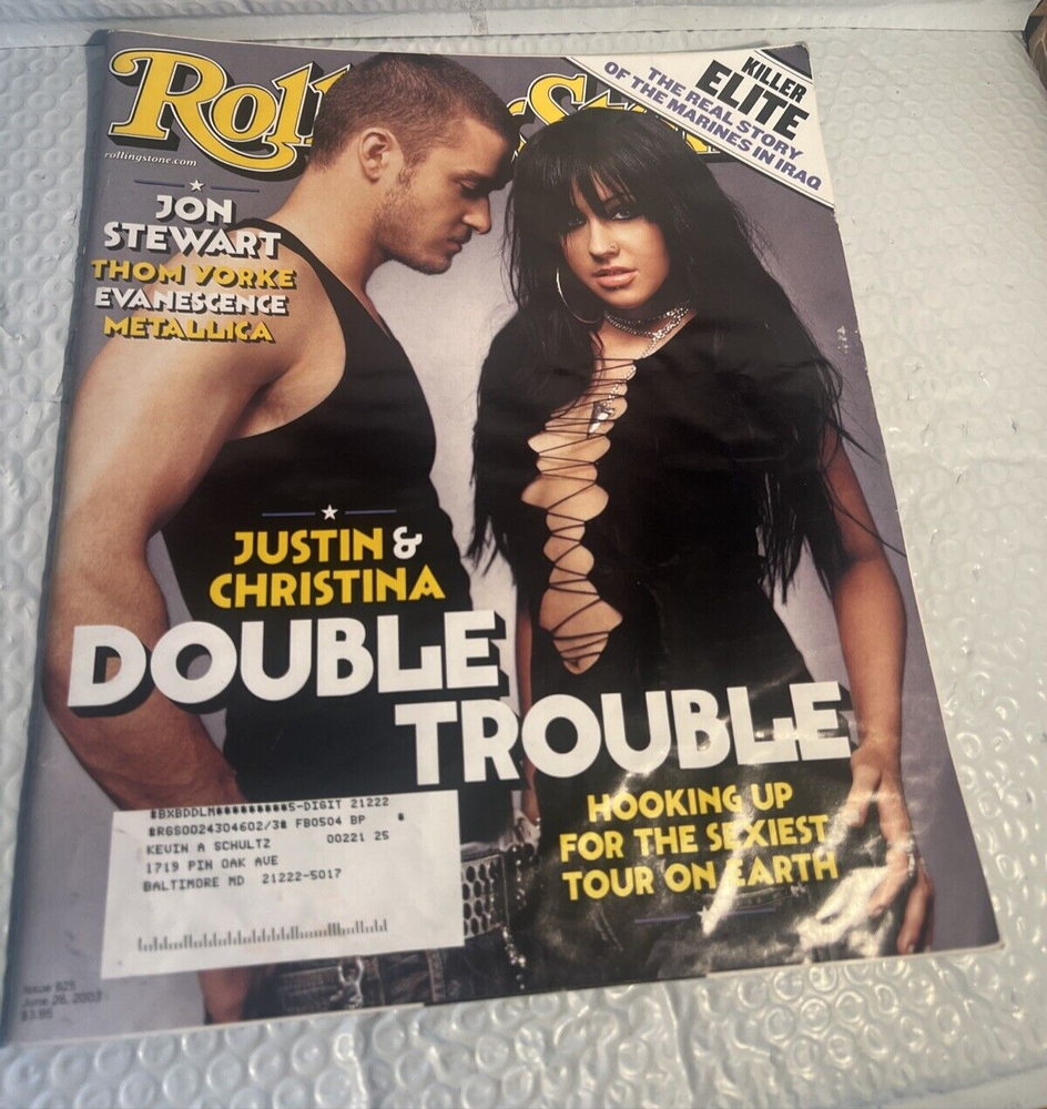 Rolling Stone Issue 925 June 2003 Featuring Justin Timberlake