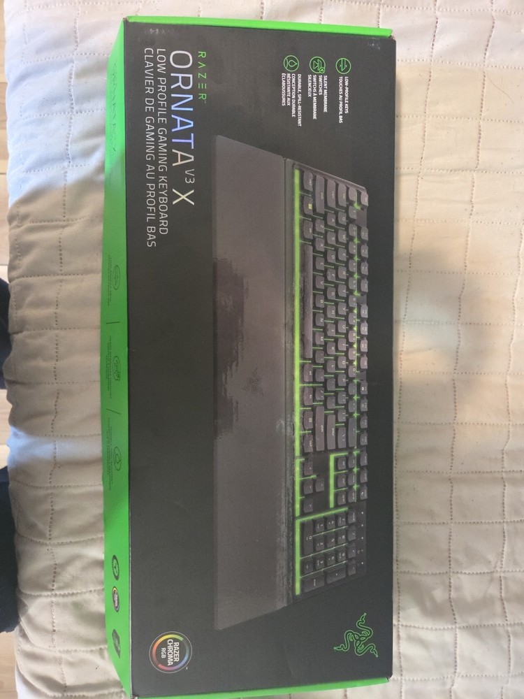 Razer Ornata V3 TKL RGB Membrane Gaming Keyboard - US English