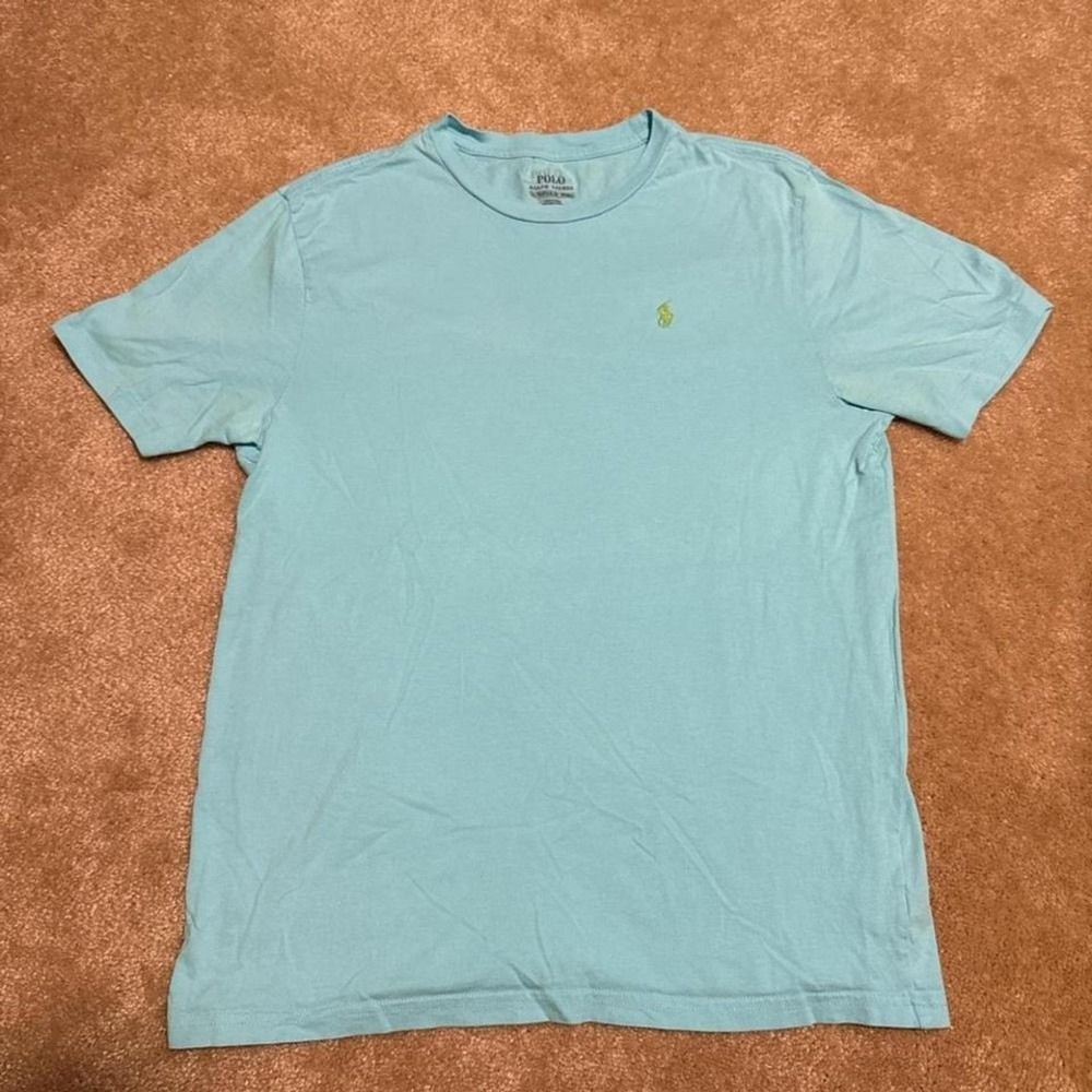 Light Blue Polo Ralph Lauren T Shirt