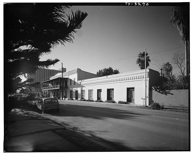 San Antonio Texas 1930s Historic American Buildings Survey Street View Building