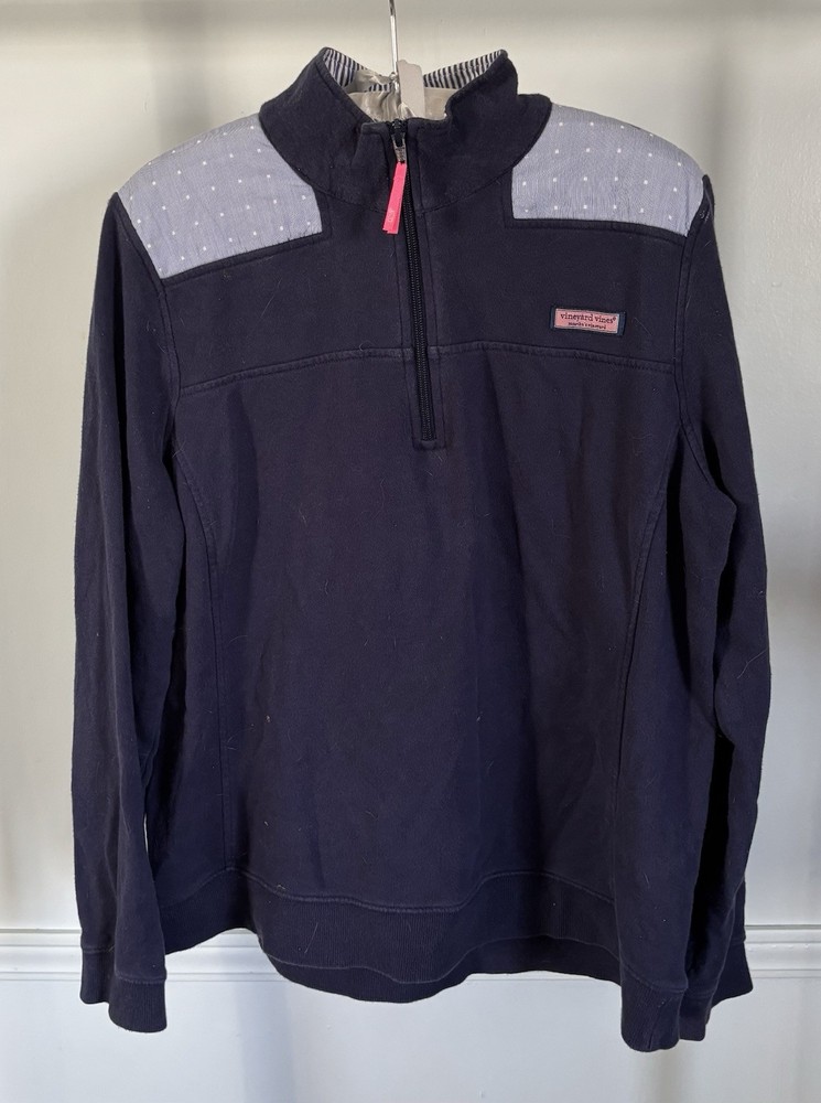 Vineyard Vines Women’s Shep Shirt Pullover Size Small Navy