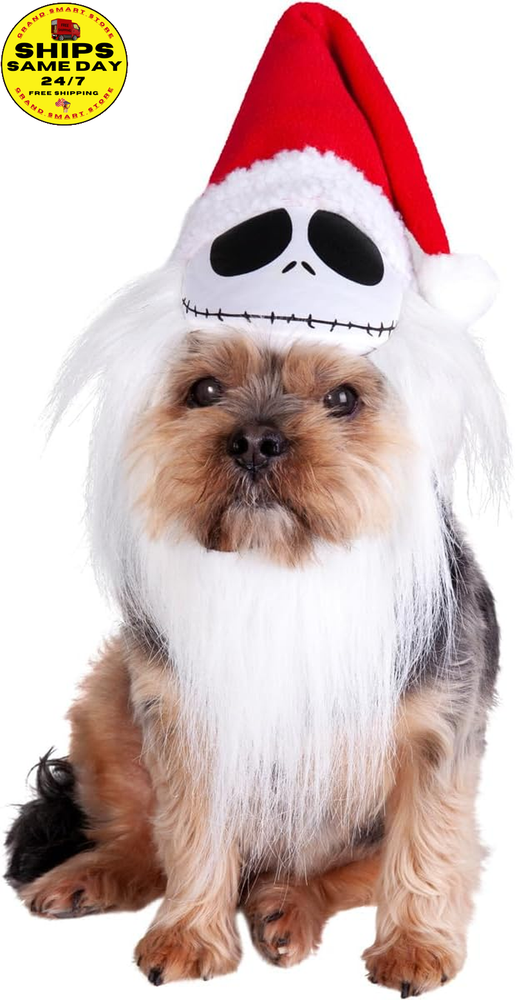 Jack Skellington Pet Christmas Accessory Set, Small-Medium