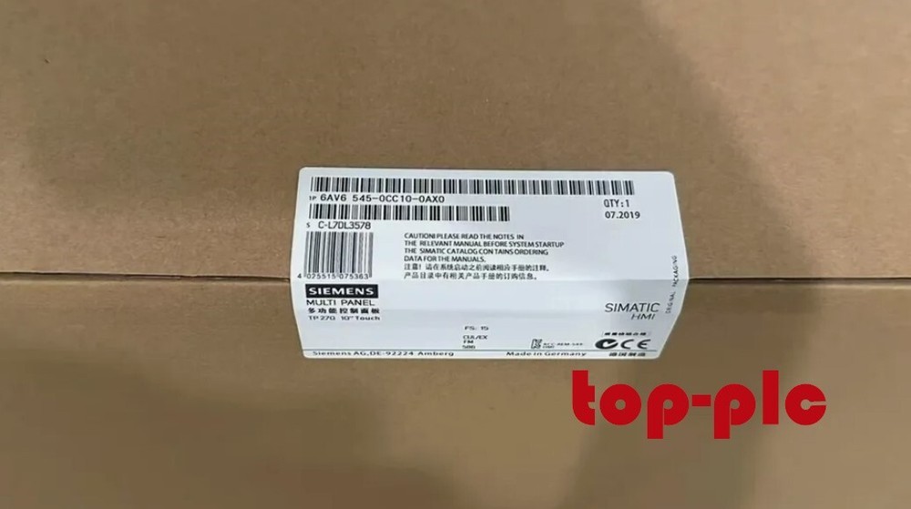 New Siemens 6AV6 545-0CC10-0AX0 6AV6545-0CC10-0AX0 Multi Panel