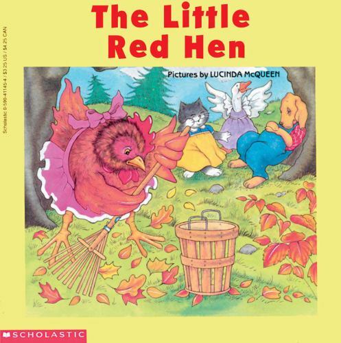 Little Red Hen by Lucinda McQueen (1985, Trade Paperback)