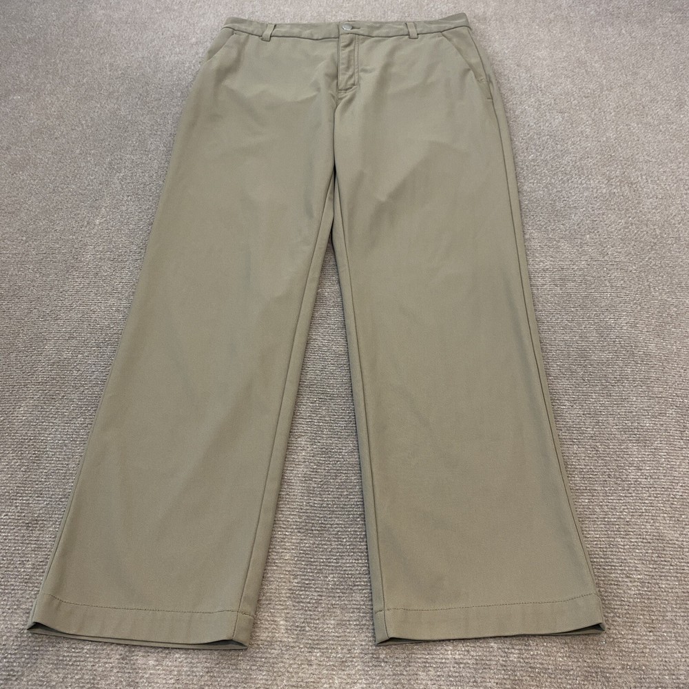 VRST Mens Pants Men's 34 Olive Brown Commuter Limitless Stretch Size 34x30