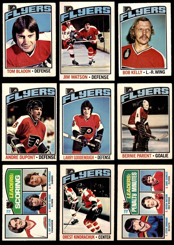 1976-77 O-Pee-Chee Flyers Near Team Set 4 - VG/EX 3892708 (17 / 26 cards)