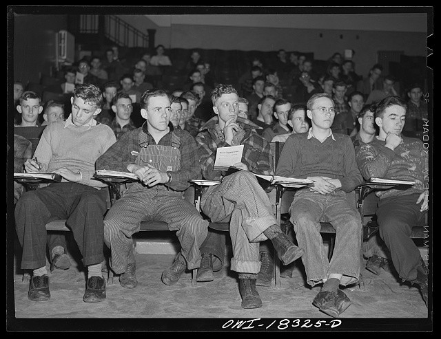 Madison Wisconsin 1943 Farm Short Course School University of Wisconsin Lecture