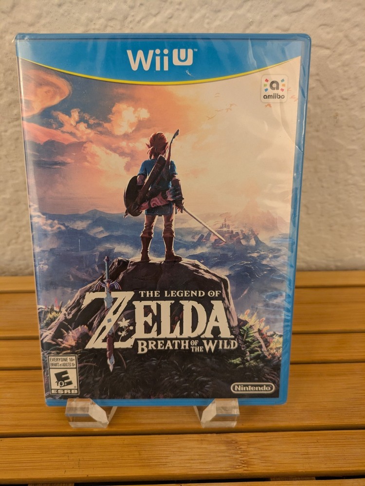 Nintendo The Legend of Zelda Breath of the Wild Wii U ~Brand New /Factory Sealed