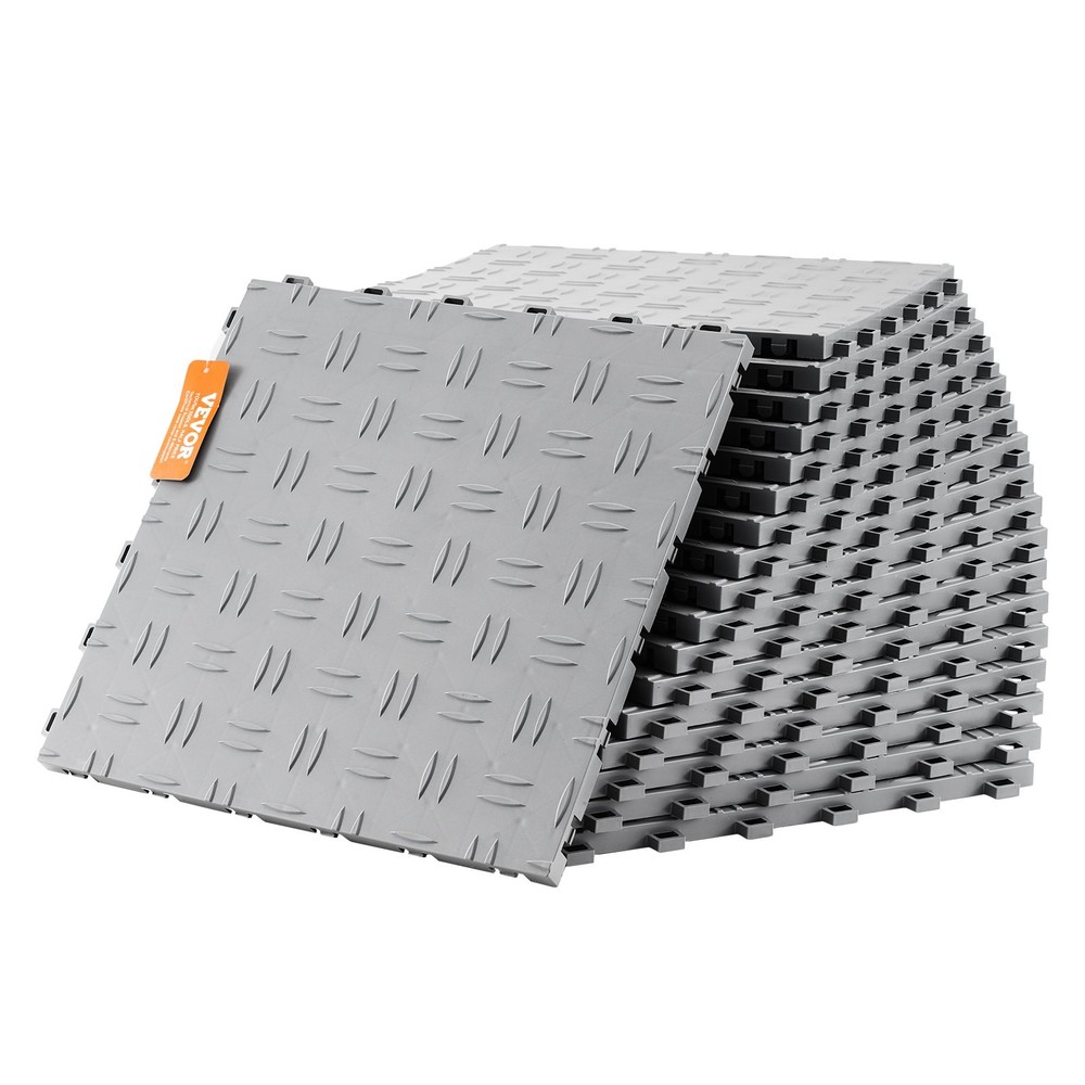 Garage Tiles Interlocking, 12 X 12 X 0.53 Inch 50 Pack Garage Floor Covering T
