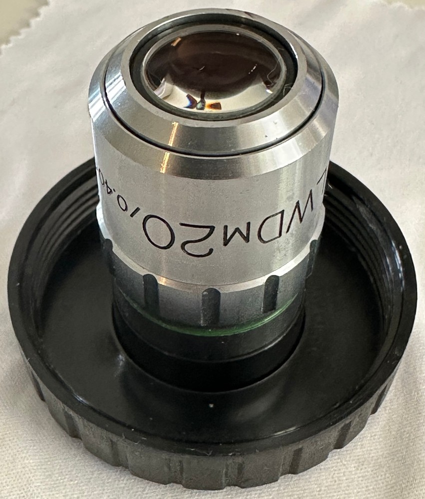 Large Aperture Long  Working Distance Microscope Objective Pl-Lwdm20X/0.40