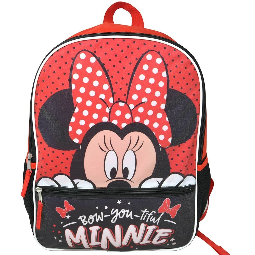 Large Backpack - Disney Minnie Mouse Checker 16