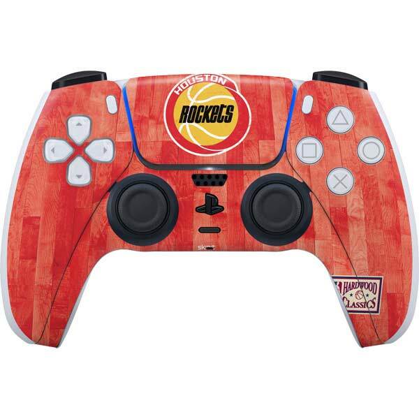 NBA Houston Rockets PS5 Controller Skin - Houston Rockets Hardwood Classics