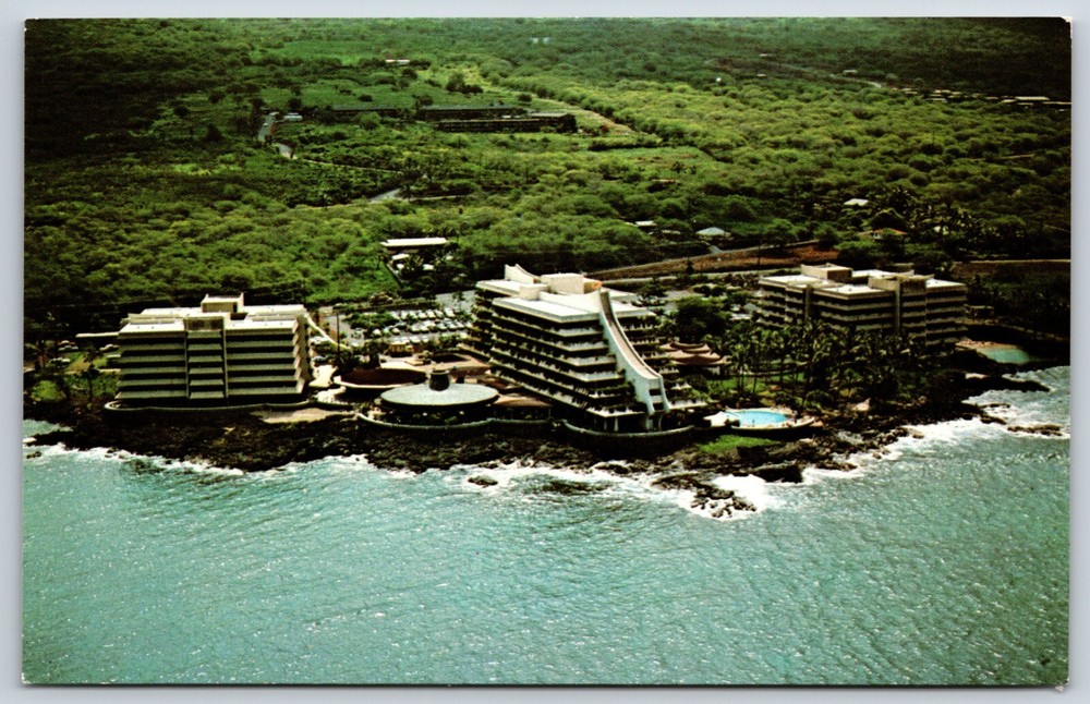 Postcard Kona Hilton On The Orchid Isle Of Hawaii Unposted