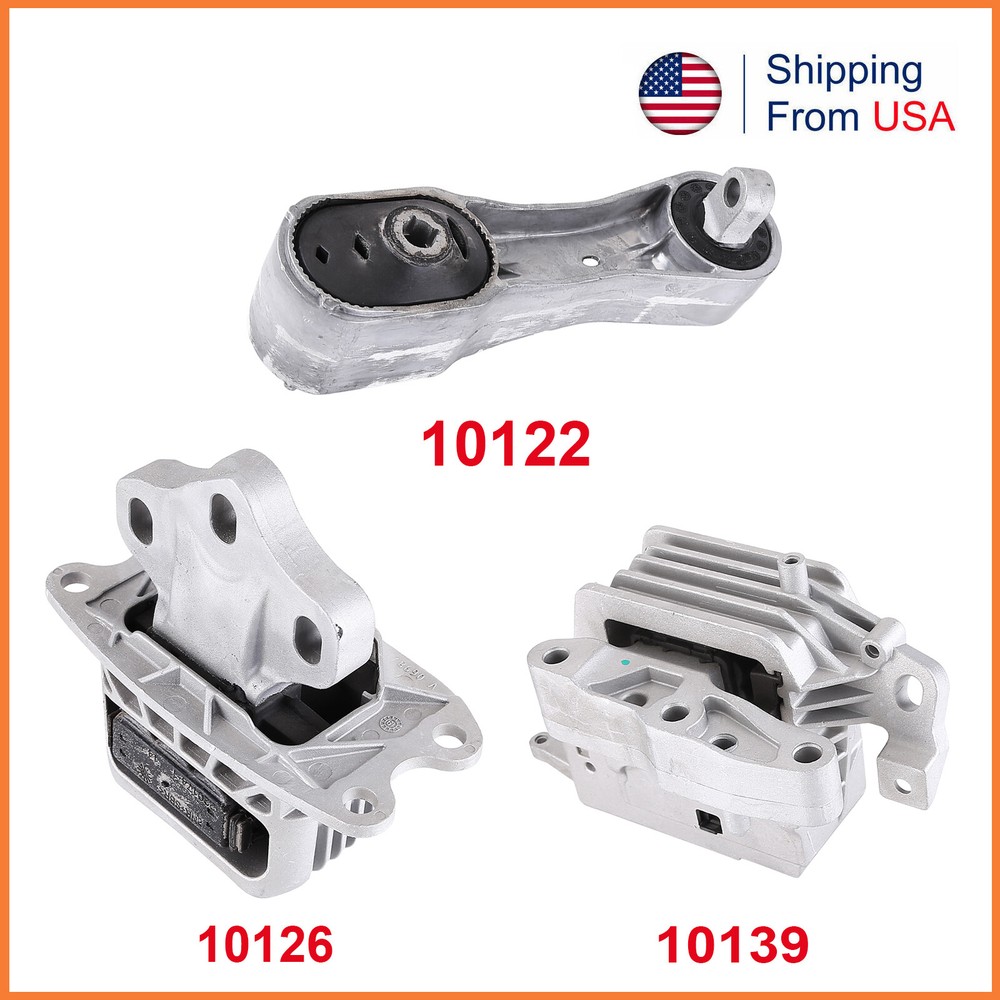 For BMW X2 X1 2018 2019-2023 2.0L Engine Motor Mounts & Transmission Mount Set