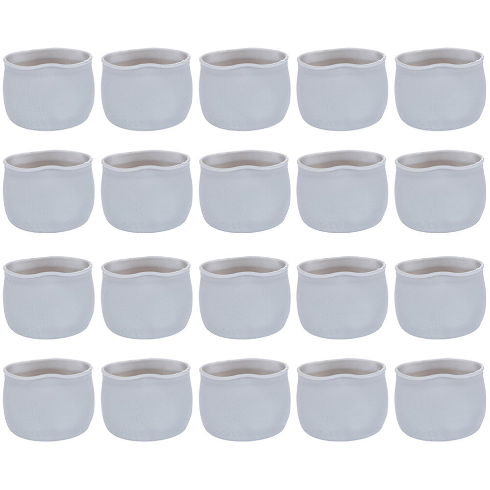 60 Pcs Floor Protectors for Chairs Table and Foot Cover Desk Legs