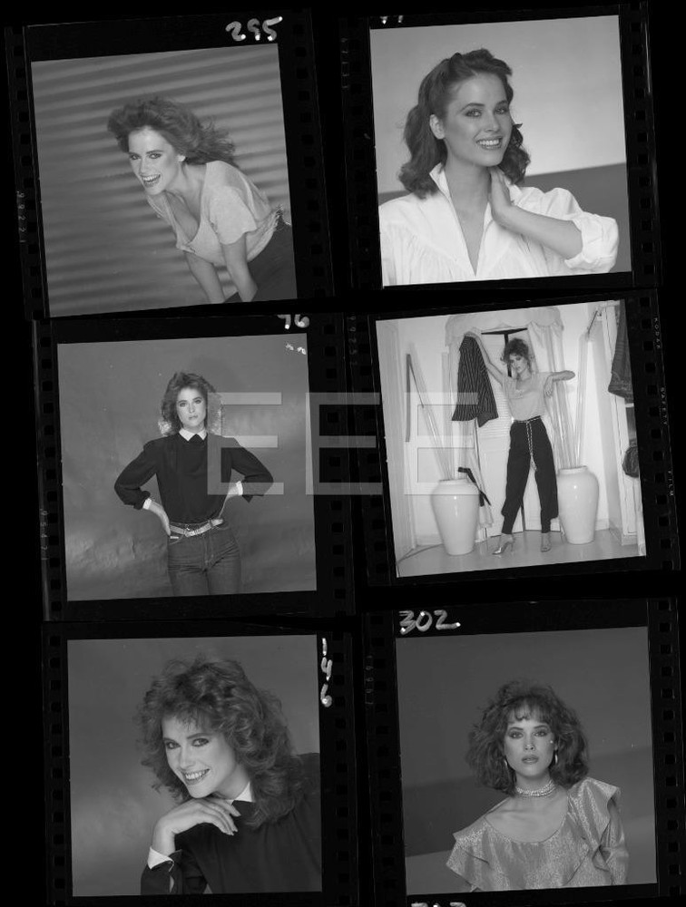 6 Debrah Farentino Movie Actress Model Harry Langdon Negative w/rights Lot 333E
