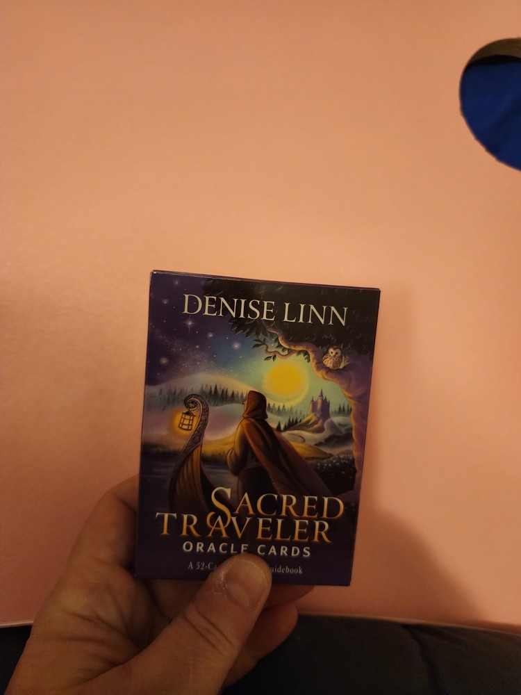 Sacred Traveler Oracle Cards 52 Card Deck And Guide Book. No Book