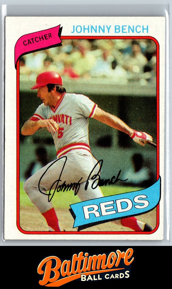 1980 Topps #100 Johnny Bench