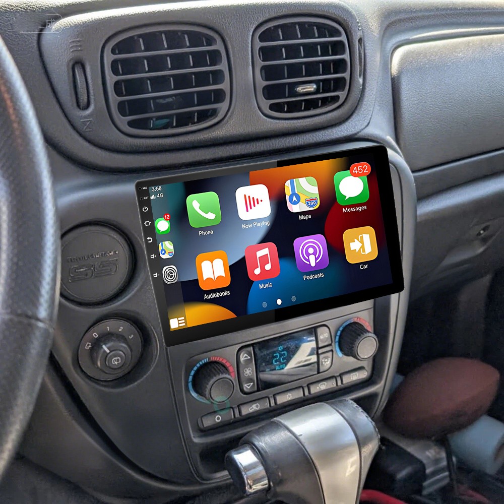 Android15 CarPlay Car Stereo Radio GPS For 2002-2009 Chevrolet Trailblazer 4+64G