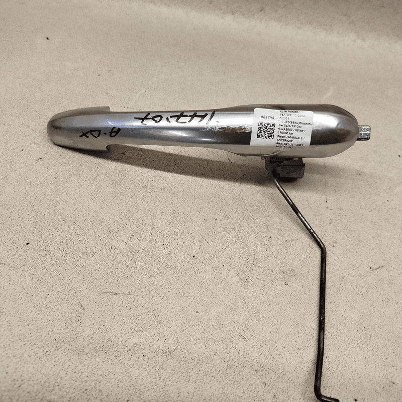 front door handle DX ALFA ROMEO 147 (W8) 1.9 JTD 16V Distinctive Ber.