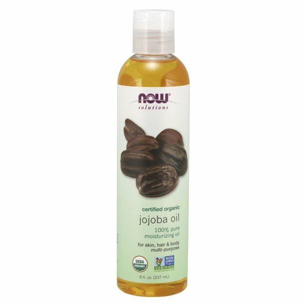 NOW Solutions- Organic Jojoba Oil- Moisturizing Multi-Purpose Oil for Face