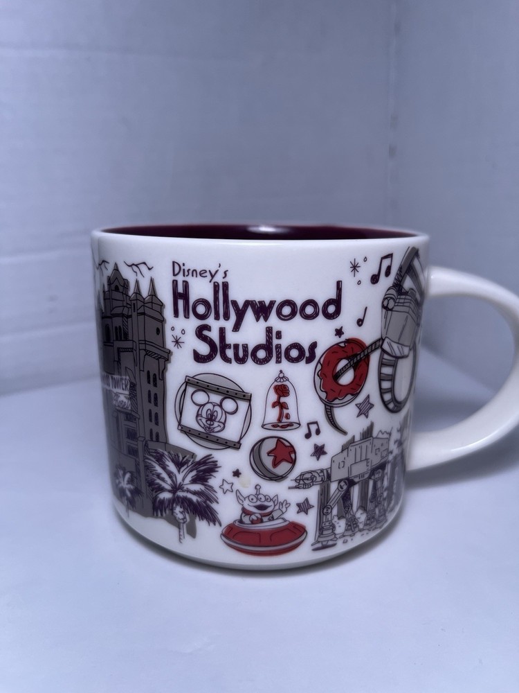 Disney Hollywood Studios Starbucks Pin Drop Been There Series 14 oz Mug 2019
