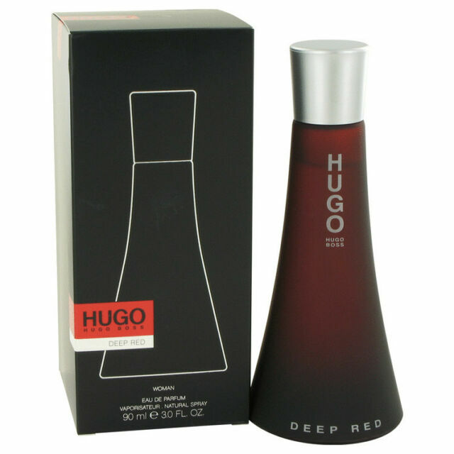 Hugo Deep Red by Hugo Boss, 3 oz EDP Spray for Women