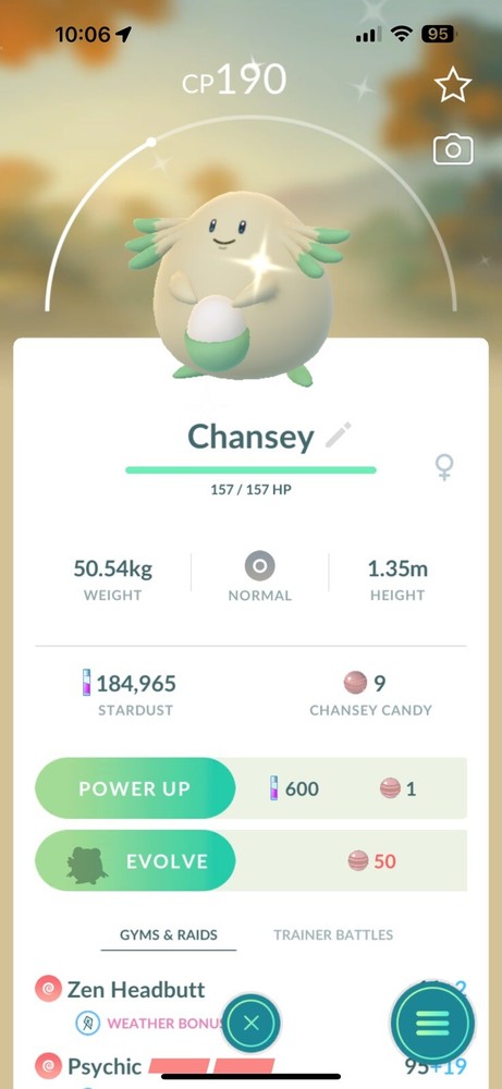 Pokemon GO - Shiny Chansey | Registered or 30 Days Friendship Bonus !!