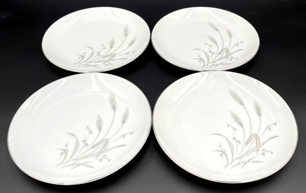SONE China Spring Wheat Set of  4 Salad Plates 7.75
