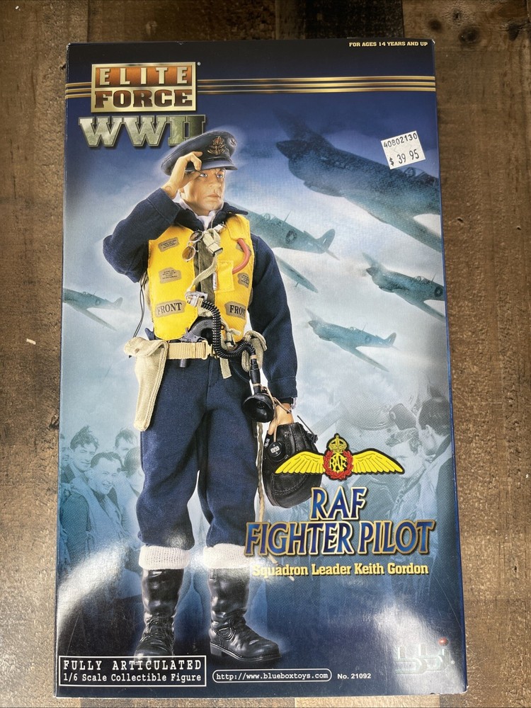 Elite Force WWII 1/6 Scale Figure  RAF Fighter Pilot  Keith Gordon No. 21092