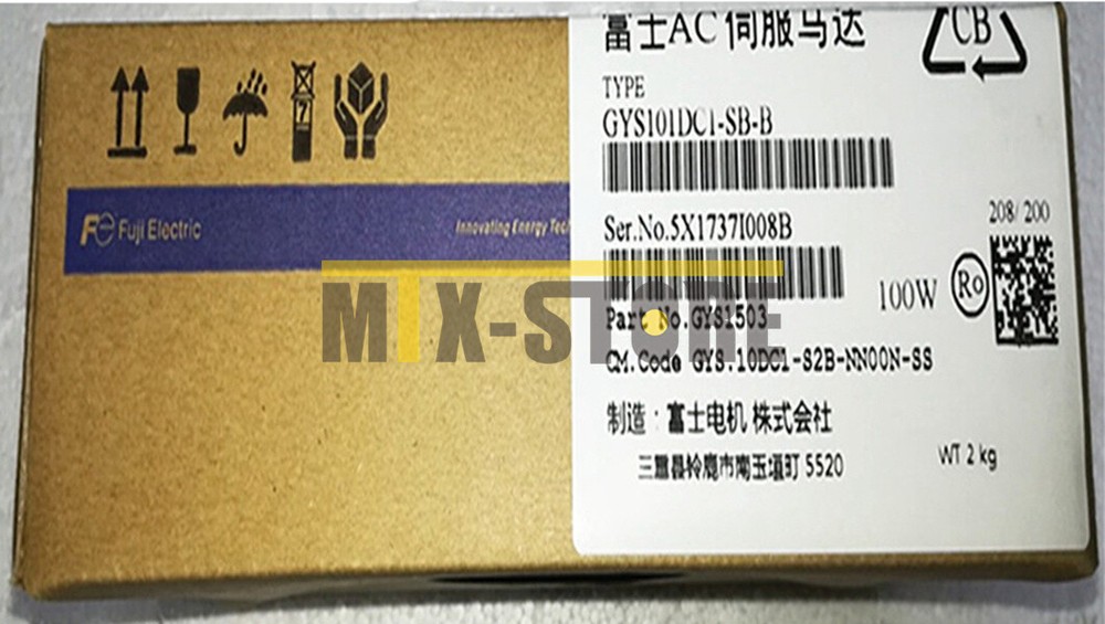 1PC Brand New Fuji servo motor GYS101DC1-SB-B