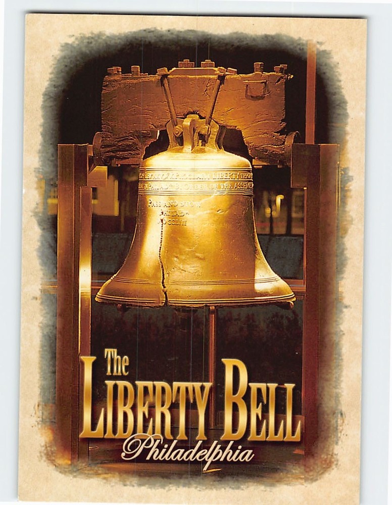 Postcard Liberty Bell Philadelphia Pennsylvania USA